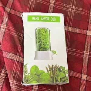 Herb Savor Eco Fresh Herb Keeper Storage Container Kitchen Saver